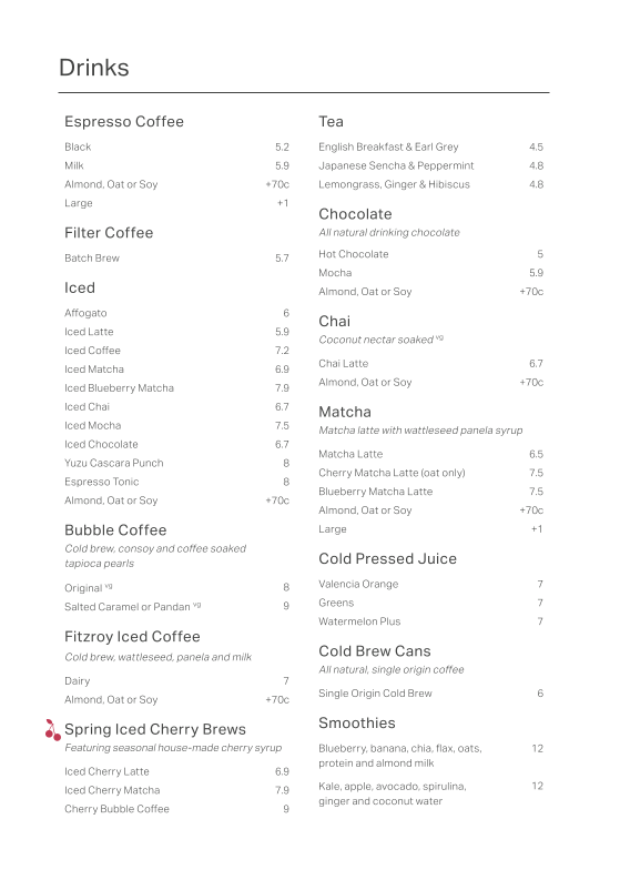 Menu Industry Beans York St-2