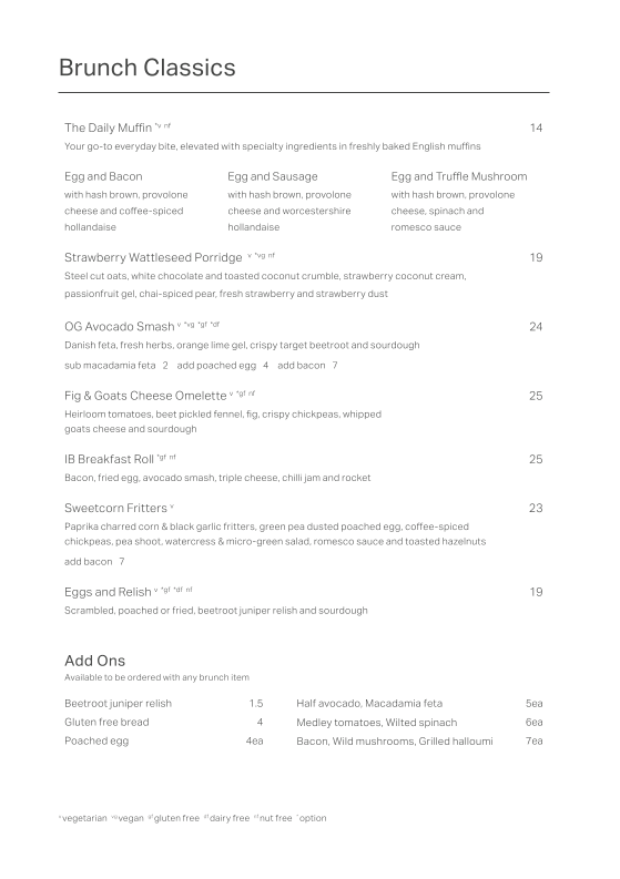 Menu Industry Beans York St-5