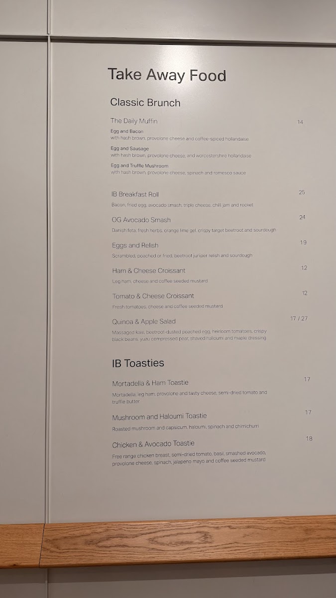 Menu Industry Beans York St-8